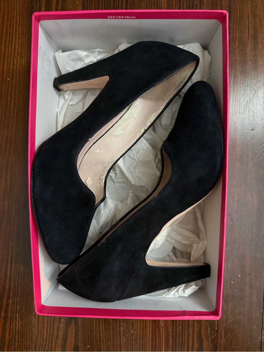 Women's Black Suede Pumps